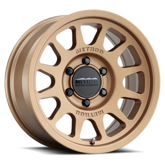 17x9 Method MR703 Bead Grip Bronze Wheel 5x5.5 (-12mm) Fits select: 2013-2018 RAM 1500, 1994-2012 DODGE RAM 1500