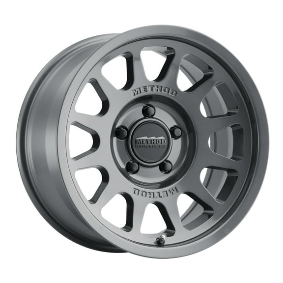 Method MR703 17x9 / -12mm Offset / 71.5mm Bore / 5x5 BP / 4.8in BS - Gloss Titanium Wheel