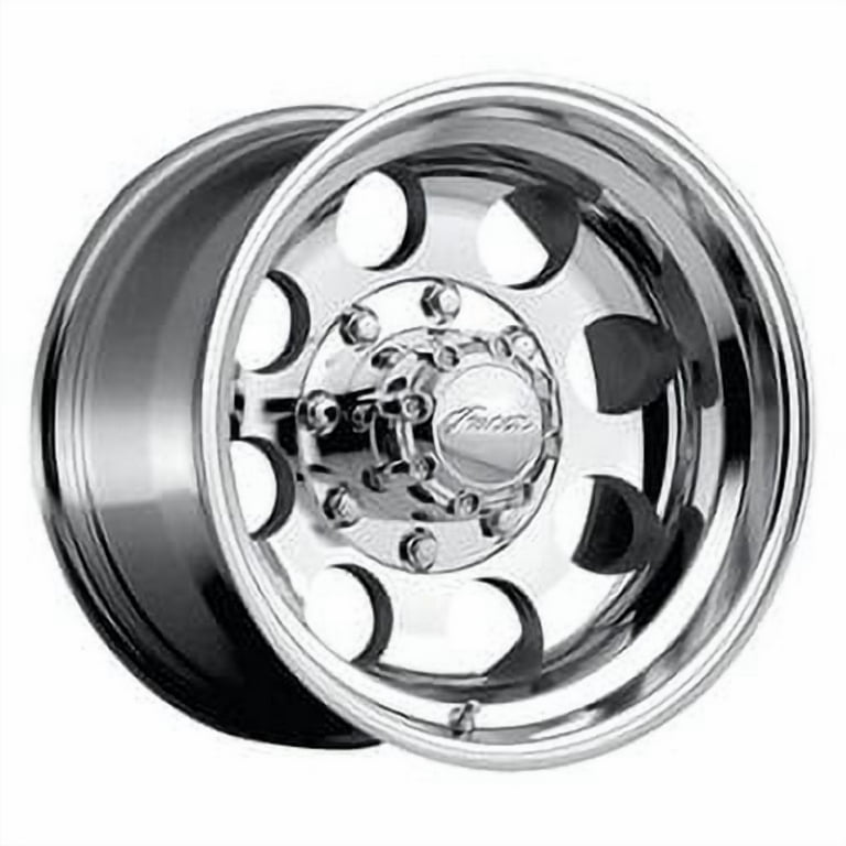 Pacer 17x9 LT Mod Polished Metal Rims Wheel, 8x170 -12mm - Walmart.com