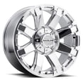 thumbnail image 1 of 17x9 Raceline 936C Throttle Chrome Wheel 5x5/5x135 ( 0mm), 1 of 2