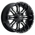 thumbnail image 1 of 17x9 TIS 535MB Gloss Black Machined Face Wheel 5x4.5/5x5 (-12mm), 1 of 5