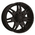 thumbnail image 1 of 17x9 Ultra 238B Gauntlet Matte Black Wheel 8x6.5 (12mm), 1 of 5