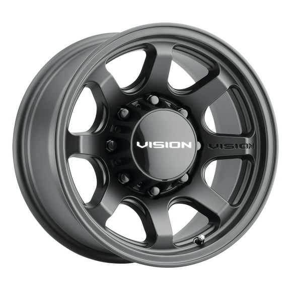 17x9 Vision 351 Flow Satin Black Wheel 8x6.5 (0mm)