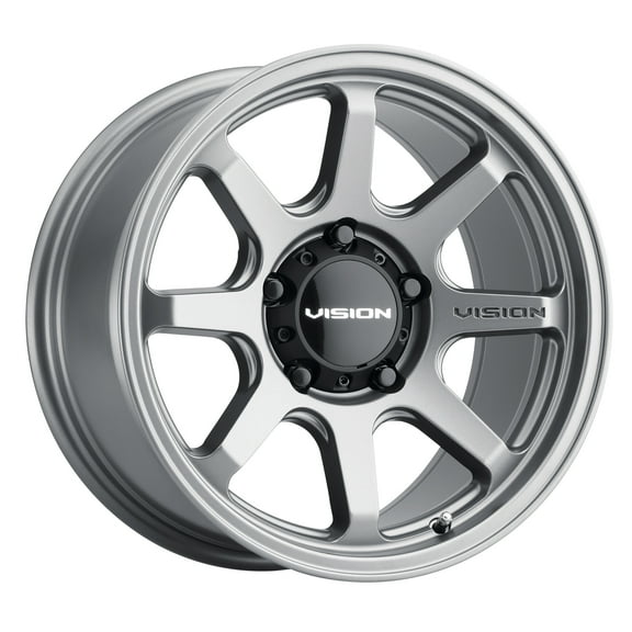 17x9 Vision 351 Flow Satin Grey Wheel 6x5.5 (-12mm)