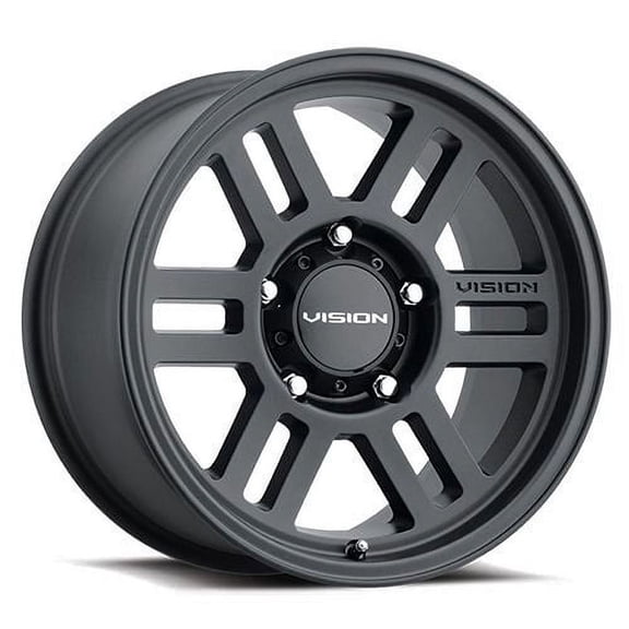 17" Vision Off-Road 355 Manx 2 Overland Satin Black Wheel 17x9 6x135 20mm Rim