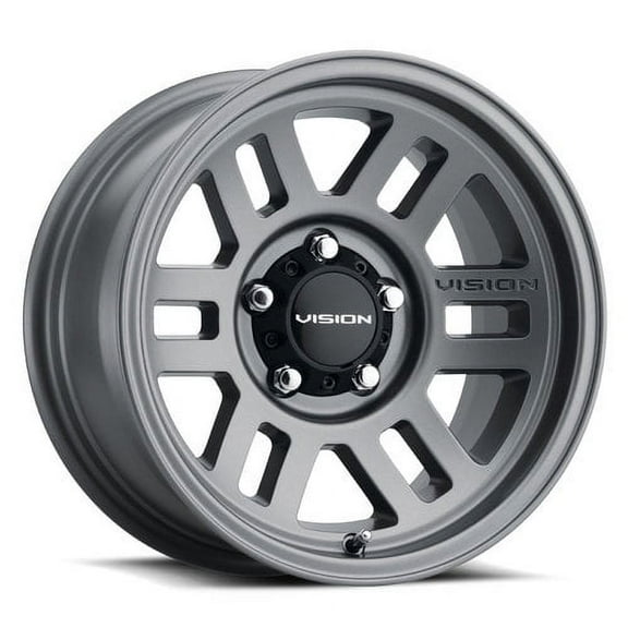 17" Vision Off-Road 355 Manx 2 Overland Satin Grey Wheel 17x9 6x135 20mm Rim