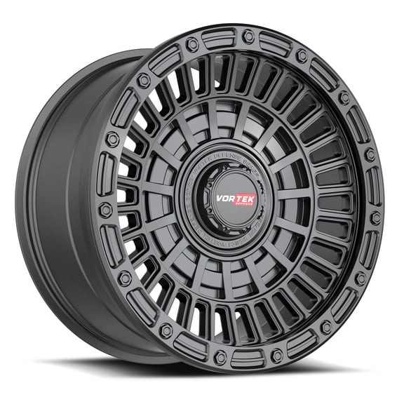 17x9 Vortek VRD-705 Matte Black Wheel 6x120/6x5.5 (12mm)