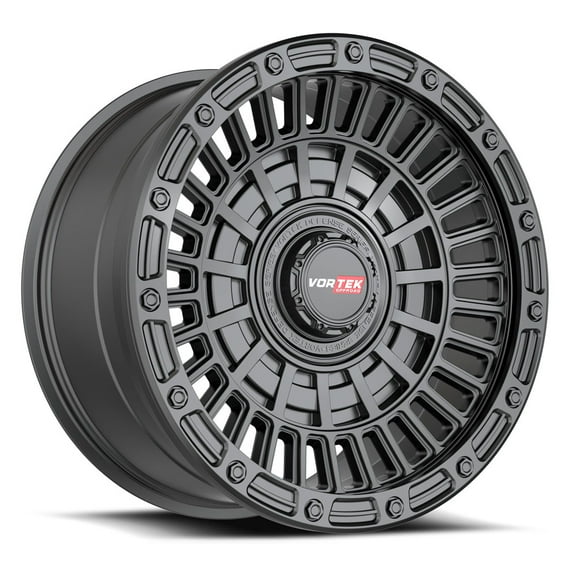17x9 Vortek VRD-705 Matte Black Wheel 6x135/6x5.5 (12mm)
