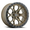 thumbnail image 1 of Weld Off-Road W106 Ledge Wheels 17x9 Satin Bronze/Black, 1 of 3