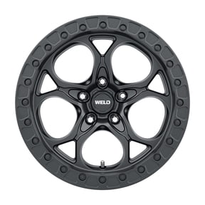 Weld Off-Road W108 Ledge Wheels 17x9 Satin Black