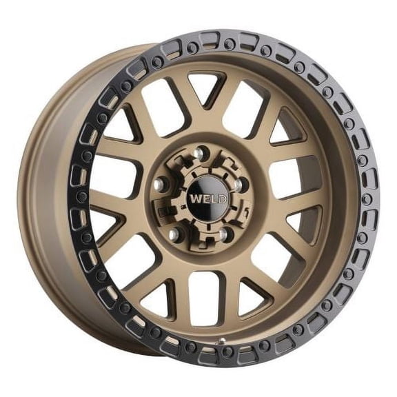 Weld Off-Road W115 17X9 Cinch Wheels - Satin Bronze/Black