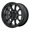 thumbnail image 1 of 17x9 XD XD143 RG3 Satin Black Wheel 8X6.5 (18mm), 1 of 2