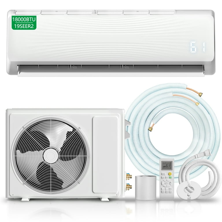 TMWINGS 18000 BTU Mini Split Air Conditioner Heat Pump, 19 SEER2