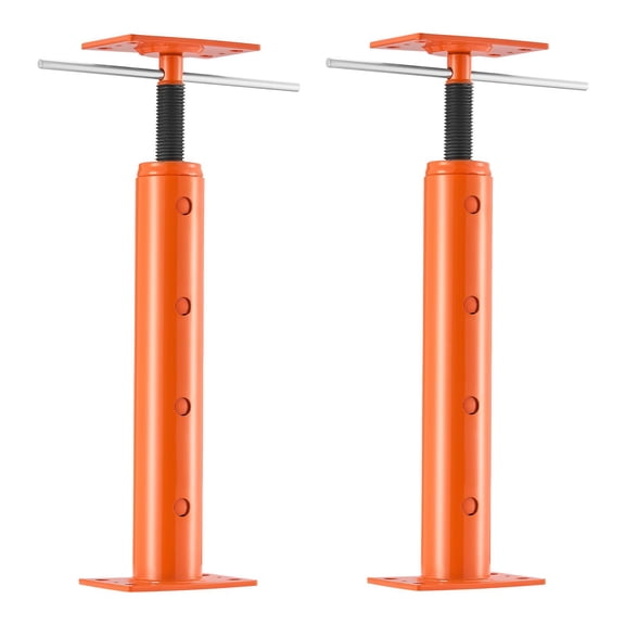18,000 lbs Load-bearing 19-36 Adjustable Floor Jacks 2-piece, Steel Telescopic Support Column, Basement Leveling Temporary Support