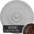 thumbnail image 1 of 18 1/8"OD x 3/4"P Bailey Ceiling Medallion Hickory Finished, 1 of 9