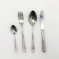 thumbnail image 1 of 18-10 Stainless Steel Julia Dinner Set with Herringbone Design on a Solid Handle - 4 Piece, 1 of 1