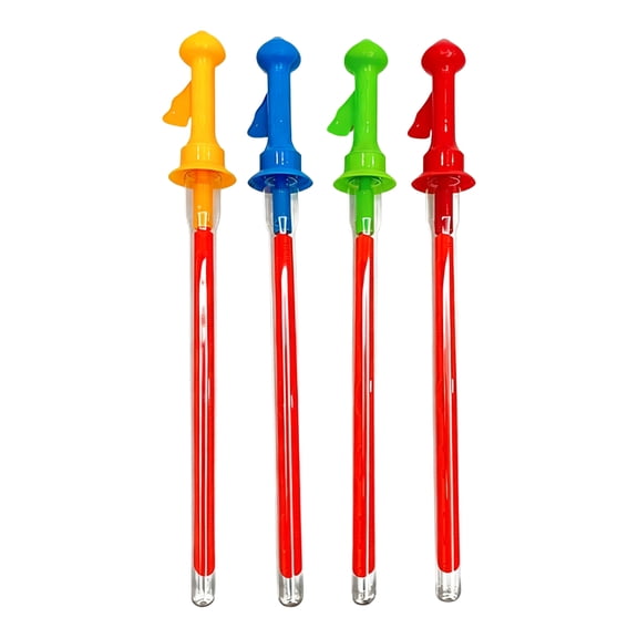 18.11 Inch Giant Bubble Wand, Western Style Outdoor Party Prop with 0.67 fl oz Bubble Solution, Random Color, 1Pc