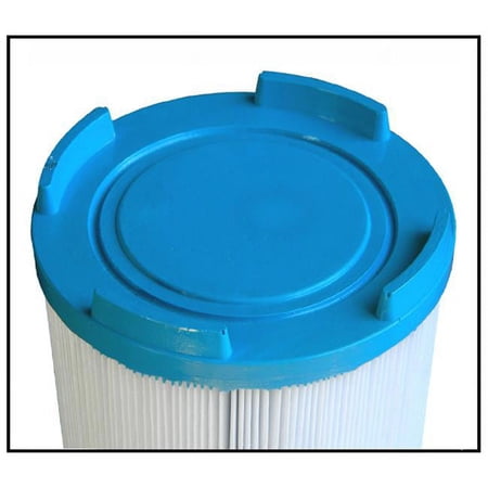 18.12 in. 125 Sq. ft. Cartridge Filter with Top Castle Handle, Bottom 2.50 in. Open - 8.43 in. Dia.