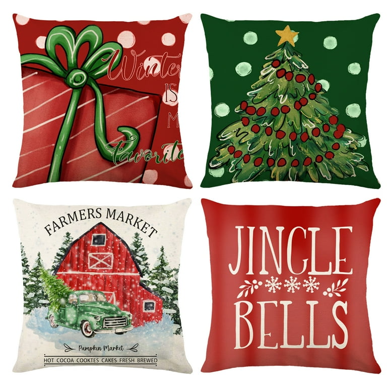 Christmas pillow cases walmart 2025