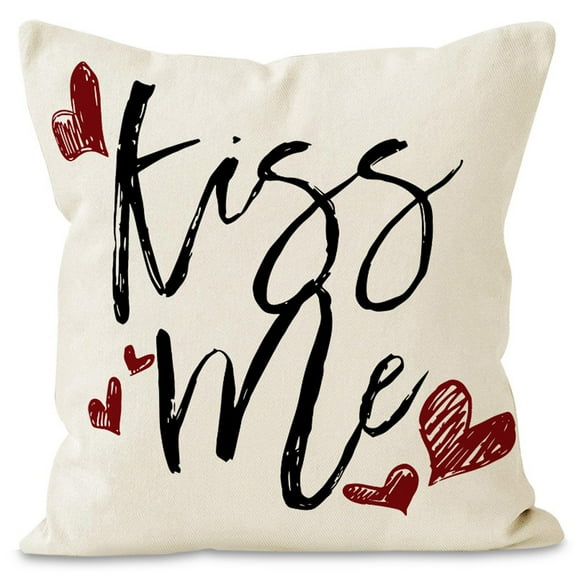 18 * 18" Valentine's Day Couple Love Sofa Pillow Set A