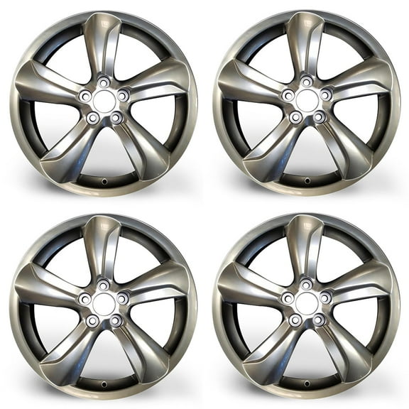 18" 18X8 SET OF 4 NEW Alloy Wheels for 2006-2011 Lexus GS350 GS430 GS460 HYPER SILVER OEM Quality Replacement Rim