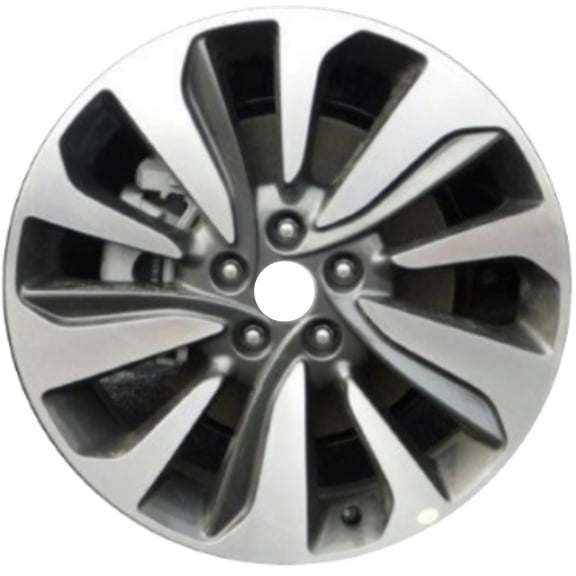 18" 18x7" Reconditioned OEM Machined and Dark Grey Alloy Wheel Rim for 2017-2022 Buick Encore