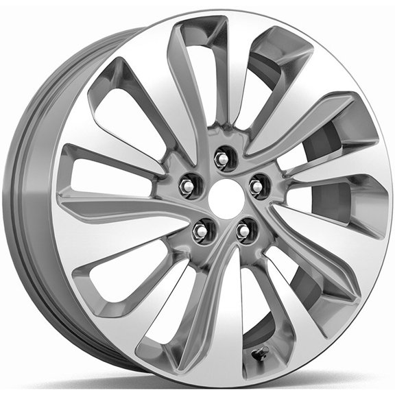 18" 18x7" Reconditioned OEM Machined and Light Grey Alloy Wheel Rim for 2017-2022 Buick Encore