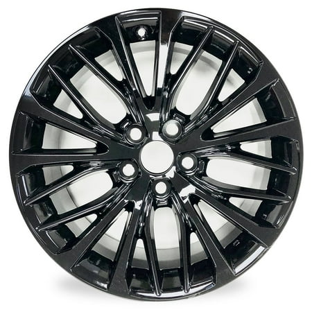 18" 18x8 Automotive Rim New Single Gloss Black Wheel for 2018 - 2022 Toyota Camry OEM Quality Replacement Rim