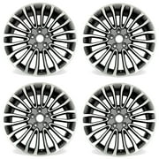 18 18x8 Set of 4 Machined Charcoal Wheels For Ford Fusion 2017 2018 OEM Design Replacement Rim