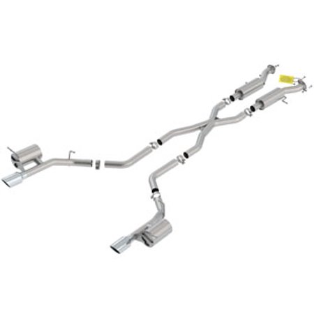 Borla 140792 Cat-Back Dual Split Rear Exit Exhaust System Kit