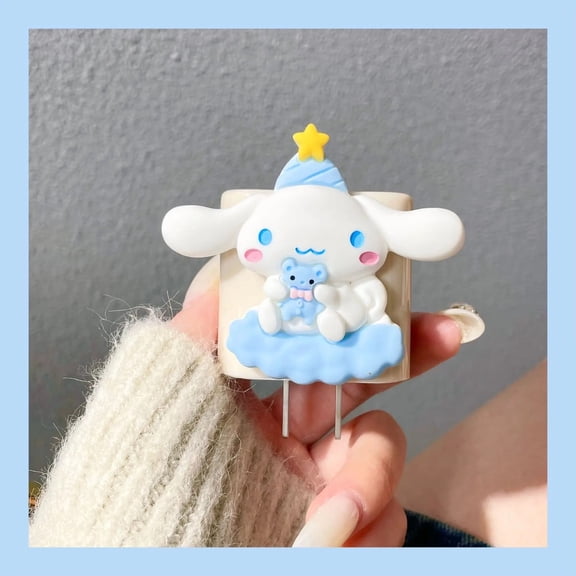 18/20W Cinnamoroll Data Cable Case Sanrio Anime Iphone Charger Protective Soft Kawaii Pochacco Cartoon Usb Line Cover Phone Ipad