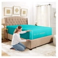 thumbnail image 1 of 18"- 21" Extra Deep Pocket Fitted Sheet for High Mattress - Hotel Luxury Silky Soft Double Brushed Microfiber Sheet, Wrinkle Bed Sheet, Full - Teal Blue, 1 of 8