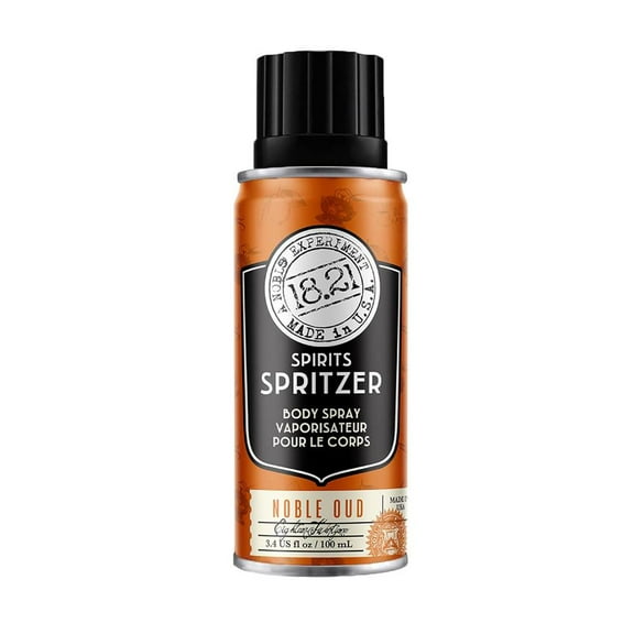 18.21 Man Made Spirits Spritzer - Noble Oud , 3.4 oz Body Spray
