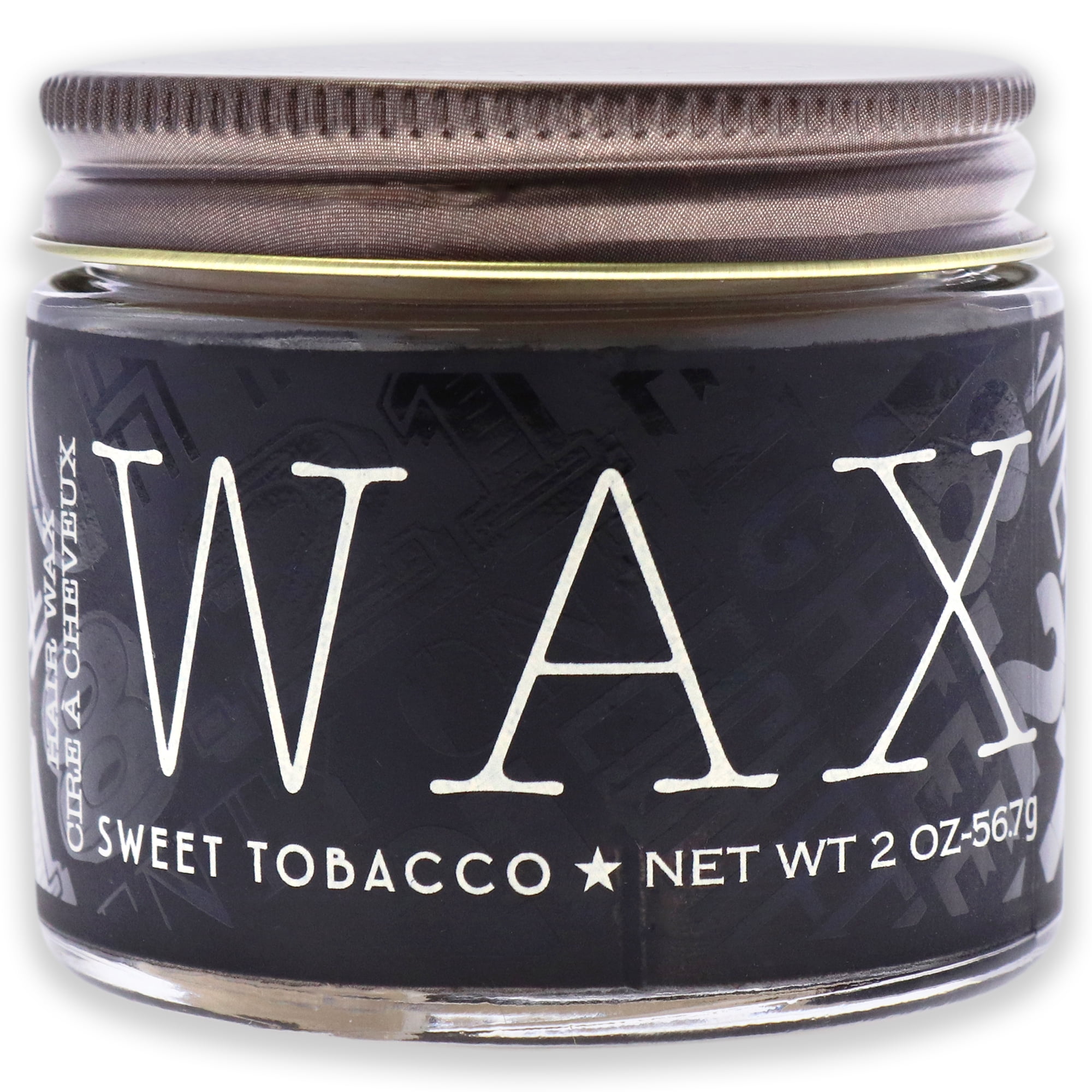 18.21 Man Made Sweet Tobacco Men's Hair Styling Wax, Firm Hold, 2