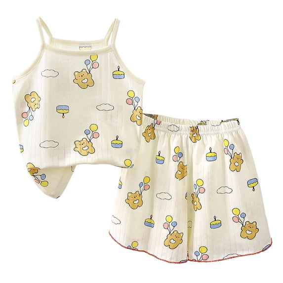 18-24 Months Girl Clothing Baby Girl Clothes Daisy Print Sleeveless ...