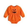 1824 Months Girl Clothing Baby Girl Outfit Halloween Pumpkin Pattern