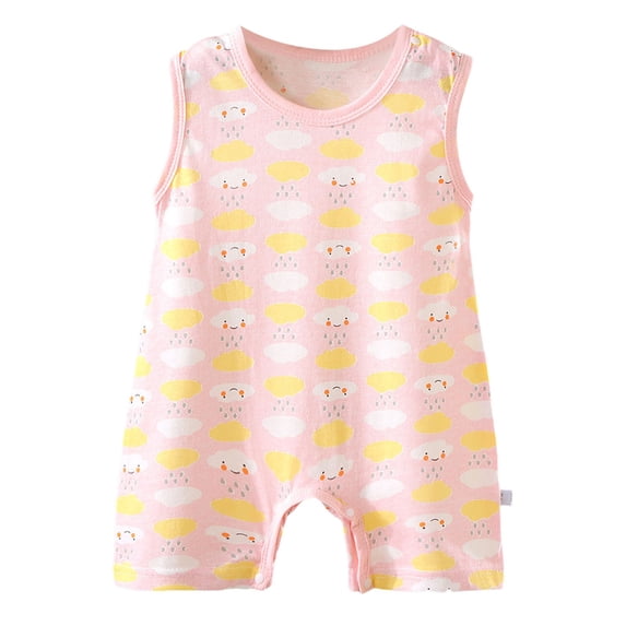 18-24 Months Toddler Summer Jumpsuit Babies Romper 1 18 Months Old Both Boys And Girls A Closed Crotch And A Coat Bodysuit