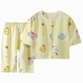 thumbnail image 1 of 18-24 Months Toddler Toddler Long Sleeve Sweater Blouse Pullover Sweatshirt Elastic Pants Warm Boys 2PCS Outfits Sweatsuits Dailywear Set 12-24 Months 2T 3T 4T 5T Gift Set, 1 of 5