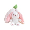 thumbnail image 1 of 18/25/35cm Creative Funny Doll Carrot Rabbit Plush Toy Stuffed Soft Bunny Hiding In Strawberry Bag Toys For Kids Birthday Gift, 1 of 5