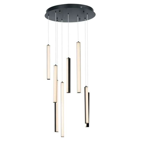 E21377-BK-ET2 Lighting-Hover - 18.25 Inch 408W 8 LED Pendant