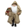 thumbnail image 1 of Northlight 18.25" Brown and White Santa Claus with Bag Christmas Figurine, 1 of 1