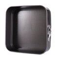 thumbnail image 1 of 18-26cm Square Shape Cake Tins Mold Non Stick Baking Bake Trays Pan Kitchen Dining Bar Bread Loaf Pate Toast Cakes Movable Pan (26cm), 1 of 7