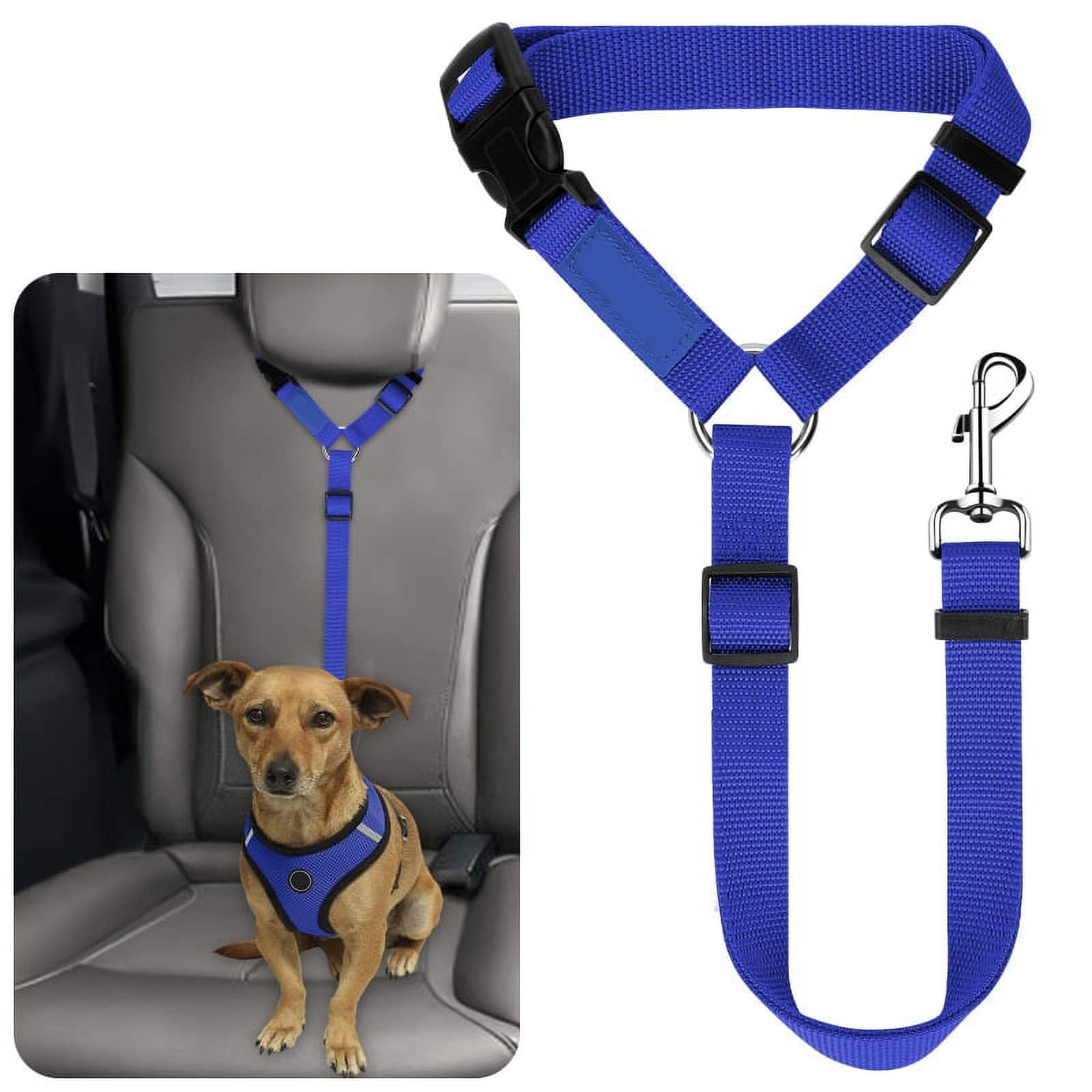 1830 Inch 2Pack Dog Leash Car Seat Belts Adjustable Pet Car Seat