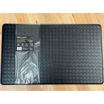 18 & 30 in. Anti-Fatigue Embossed Mat, Black