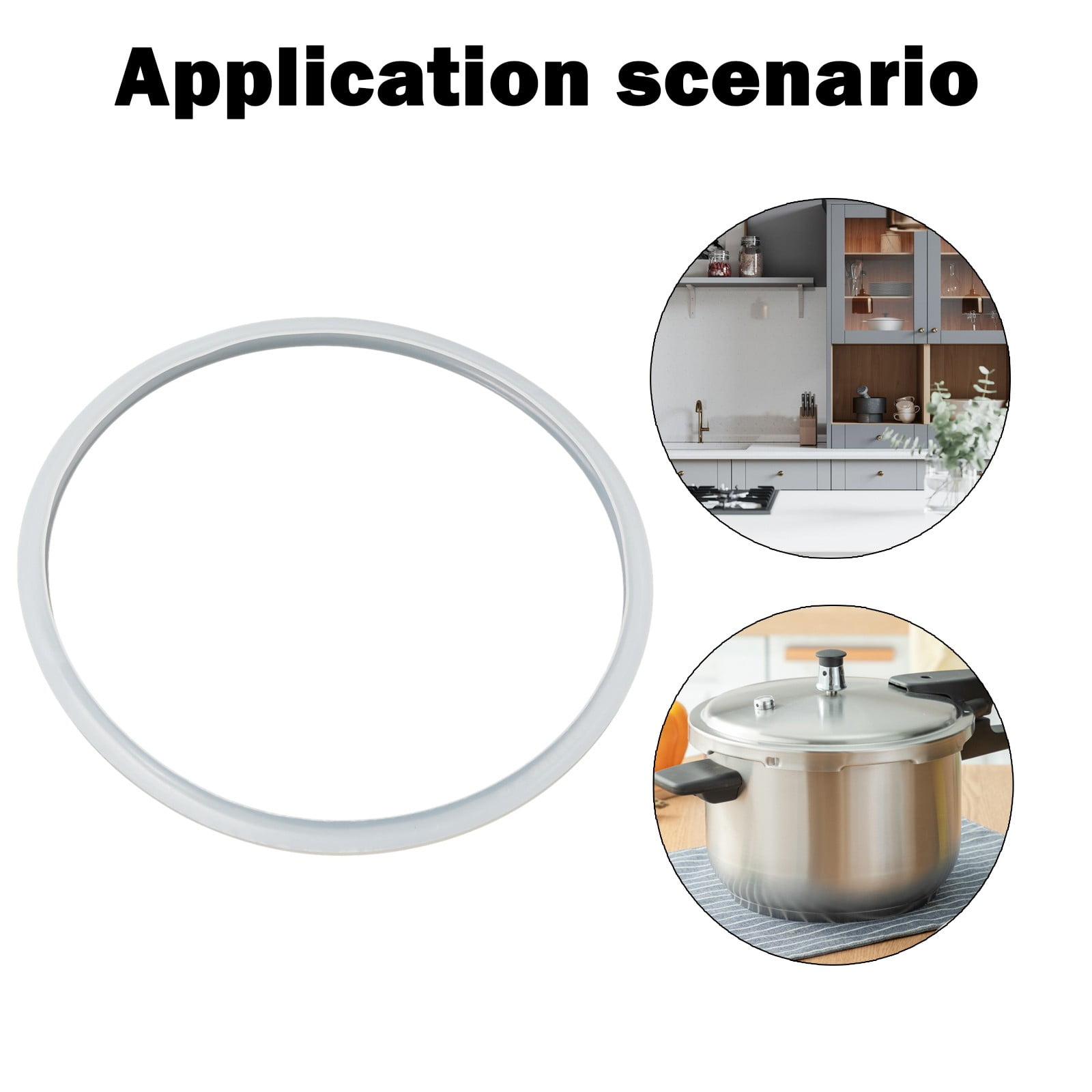 18-32cm Silicone Home Pressure Cooker Seal Ring Rubber Seal O Ring ...