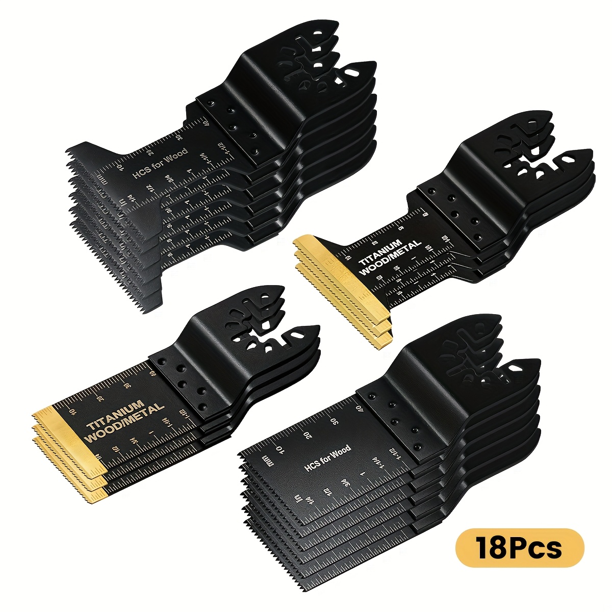 DEWALT Portable Band Saw Blades, 44-7/8 Inch, 14/18 TPI, 6-Pack (DW3986) – High Speed Steel For Metal Cutting