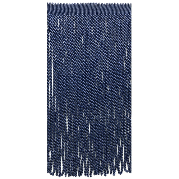 18" (45.5cm) Long Classic Bullion Fringe Trim # BFS18,, Dark Navy Blue #J3 (Dark Blue) Sold By The Yard (36"/3 ft/0.9m)