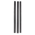thumbnail image 1 of 18-45 inch Adjustable Tension Rods, 3Pcs Curtain Rod Tension Shower Rod Stainless Steel for Bathroom Room, Window Shower Curtain Rods, Black, 1 of 8