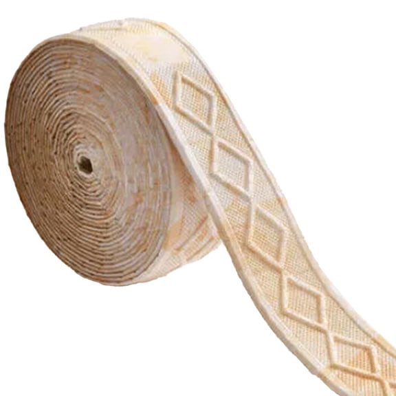 18.4M Self- Wall Skirting Border 3D Diamond Wallsticker Skirting Line Decor