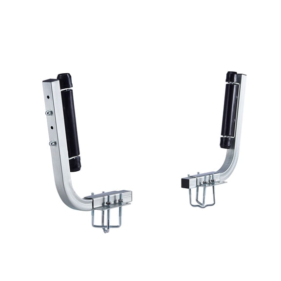 18.5/20-Inch Adjustable Boat Trailer Guide Frame 2-piece, Thickened High Strength Steel with Smooth Rollers, Suitable for V-boats and small and medium boats